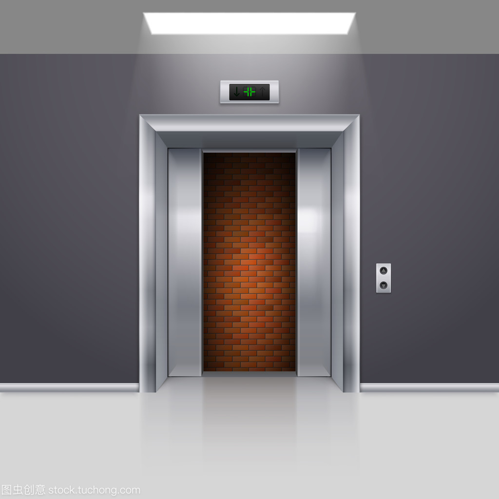 半开铬金属电梯门与死锁 隐患与应对